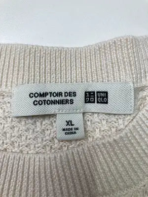 Comptoir des Cotonniers/コントワーデコトニエ/ニット/セーター/トップス/アイボリー/XL