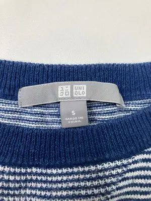 UNIQLO/ユニクロ/ニット/セーター/トップス/ネイビー/S