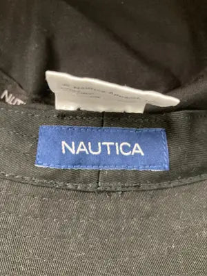 NAUTICA/ノーティカ/バケットハット/帽子/ブラック/F