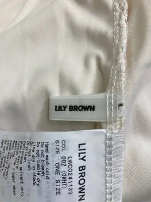 Lily brown/リリーブラウン/ワンピース/ワンピース/ドレス/アイボリー/ONE SIZE