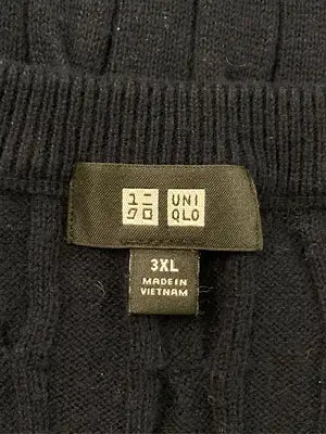 UNIQLO/ユニクロ/ニット/セーター/トップス/ネイビー/3XL