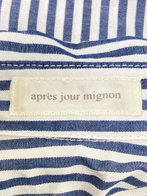 apres jour mignon/アプレジュールミニョン/シャツ/ブラウス/トップス/ブルー/LL