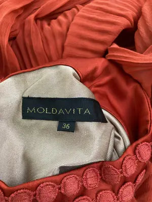MOLDAVITA/ワンピース/ワンピース/ドレス/オレンジ/36