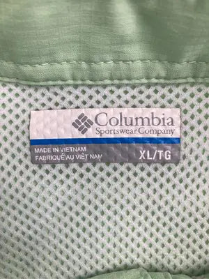 Columbia/コロンビア/シャツ/ブラウス/トップス/ライトグリーン/XL
