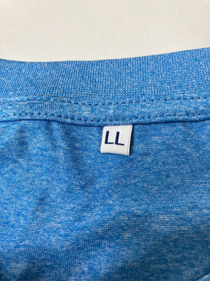 Tシャツ/カットソー/トップス/スカイブルー/LL