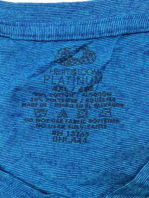 FRUIT OF THE LOOM/フルーツオブザルーム/Tシャツ/カットソー/トップス/ブルー/4XL