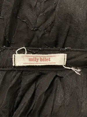 mily bilet/ワンピース/ワンピース/ドレス/ブラック/S