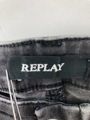 REPLAY/リプレイ/デニムパンツ/パンツ/ブラック/27