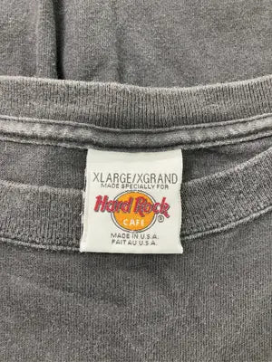 Hard Rock CAFE/ハードロックカフェ/Tシャツ/カットソー/トップス/ブラック/XLARGE/XGRAND