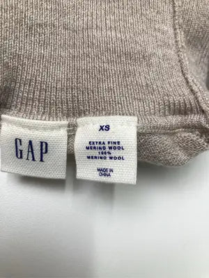 GAP/ギャップ/ニット/セーター/トップス/ベージュ/XS