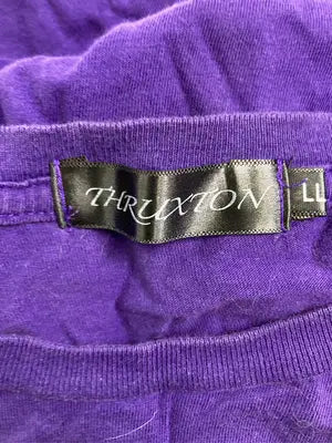Thruxton/スラクストン/Tシャツ/カットソー/トップス/パープル/LL