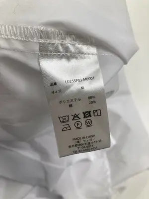 LUCY/ルーシー/ビジネスシャツ/トップス/ホワイト/M