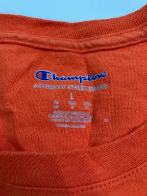 Champion/チャンピオン/Tシャツ/カットソー/トップス/オレンジ/L