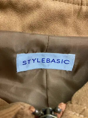 STYLEBASIC/スタイルベーシック/ブルゾン/ジャケット/アウター/ブラウン/M