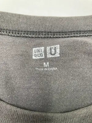 UNIQLO U/ユニクロユー/Tシャツ/カットソー/トップス/グレー/M