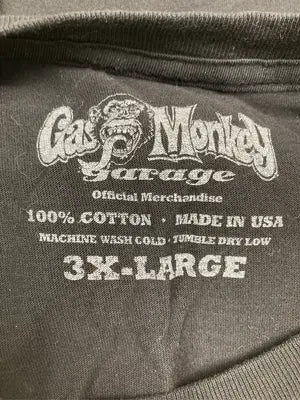 GasMonkey/Tシャツ/カットソー/トップス/ブラック/3XL