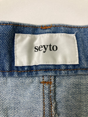 seyto/セイト/デニムスカート/スカート/ブルー/1