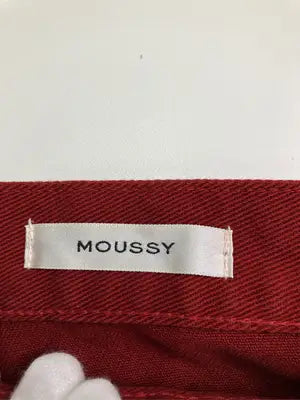 MOUSSY/マウジー/ショート/ミニスカート/スカート/レッド/1