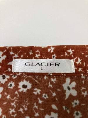 GLACIER/グラシア/シャツ/ブラウス/トップス/ブラウン/L