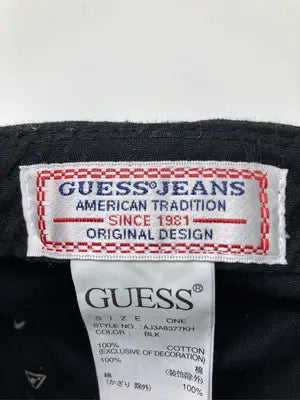 GUESS/ゲス/キャップ/帽子/ブラック/ONE