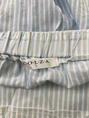 COLZA/コルザ/シャツ/ブラウス/トップス/スカイブルー/L