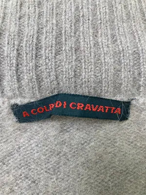 A COLPIDI CRAVATTA/ニット/セーター/トップス/ブラウン