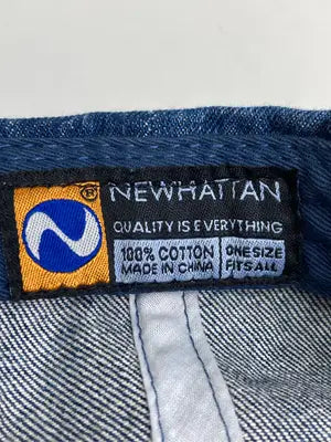NEWHATTAN/ニューハッタン/キャップ/帽子/ネイビー/ONESIZE FITS ALL