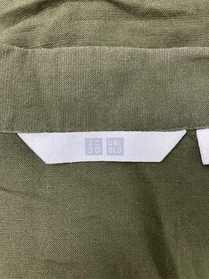 UNIQLO/ユニクロ/シャツ/ブラウス/トップス/カーキ/M