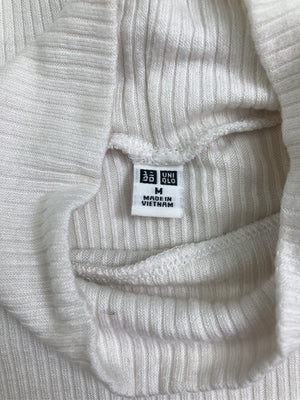 UNIQLO/ユニクロ/ニット/セーター/トップス/ホワイト/M