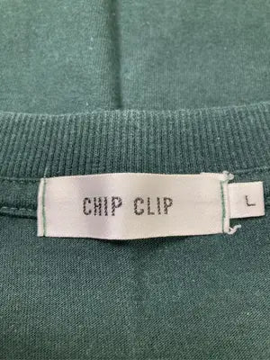 Chip Clip/チップクリップ/Tシャツ/カットソー/トップス/グリーン/L