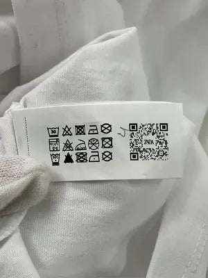 ZARA/ザラ/Tシャツ/カットソー/トップス/ホワイト/S