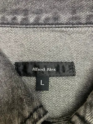alfred alex/アルフレッドアレックス/シャツ/ブラウス/トップス/ブラック/L