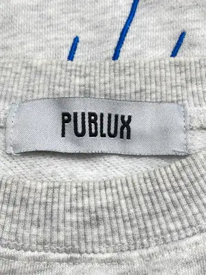 PUBLUX/パブリュクス/スウェット/トップス/グレー/L