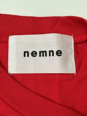 nemne/ネンネ/Tシャツ/カットソー/トップス/レッド/M