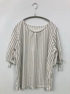 TOPVALU/トップバリュ/Tシャツ/カットソー/トップス/ホワイト/L