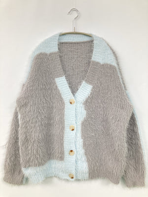 Vipoa/ヴィポア/カーディガン/ボレロ/トップス/グレー/F