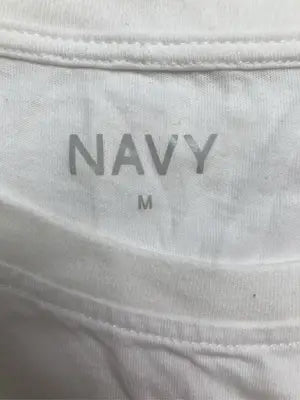 NAVY/ネイビー/Tシャツ/カットソー/トップス/ホワイト/M