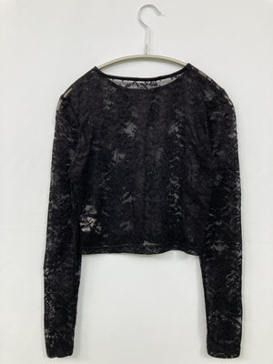 me+emselect/Tシャツ/カットソー/トップス/ブラック/F