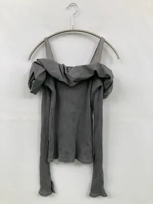 MOUSSY/マウジー/その他トップス/トップス/グレー/F