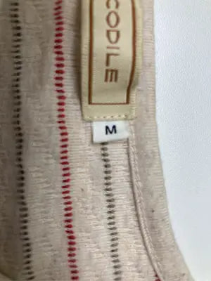 Crocodile/クロコダイル/チュニック/ワンピース/ドレス/ベージュ/M