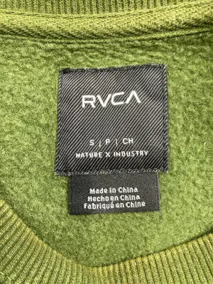 RVCA/ルーカ/スウェット/トップス/グリーン/S