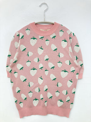 Auey/ニット/セーター/トップス/ピンク/F