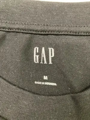 GAP/ギャップ/Tシャツ/カットソー/トップス/ブラック/M