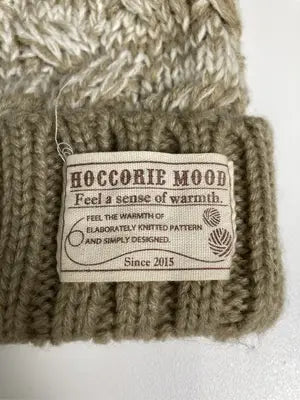HOCCORIE MOOD/ニットキャップ/ビーニー/帽子/グレー
