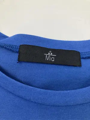Mia/ミア/Tシャツ/カットソー/トップス/ブルー/38