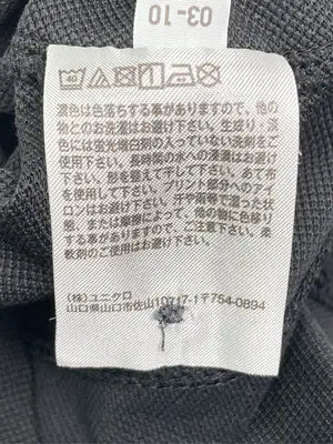 UNIQLO/ユニクロ/ポロシャツ/トップス/ブラック/S