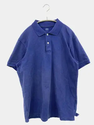UNIQLO/ユニクロ/ポロシャツ/トップス/ブルー/L