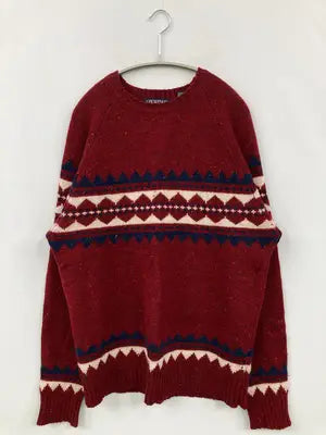 puritan/ピューリタン/ニット/セーター/トップス/レッド/XL