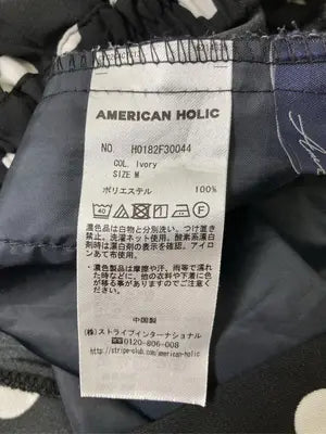 AMERICAN HOLIC/アメリカンホリック/その他パンツ/パンツ/アイボリー/M