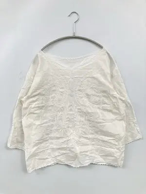 mjuka/Tシャツ/カットソー/トップス/ホワイト/F
